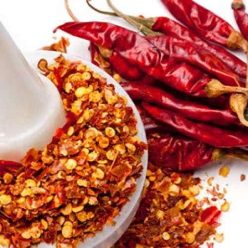Organic Red Chili Pepper Flakes, Smoked Pepper Flakes, Greek Bou