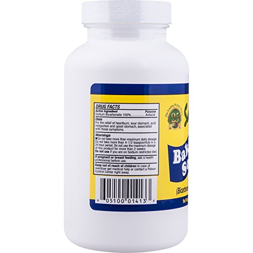 Sanar Naturals Baking Soda 8 Ounce - Bicarbonato De Sodio, Antac