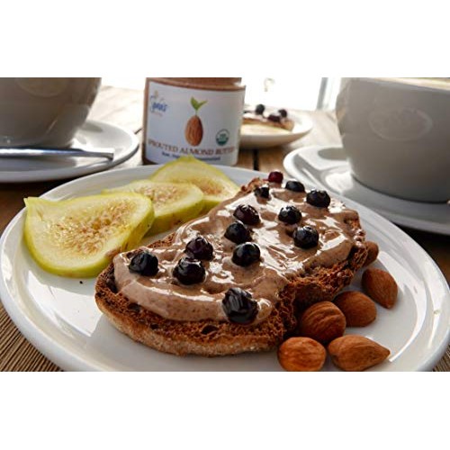 Sanas Kitchen Sprouted Stone Ground Raw Italian Almond Butter,