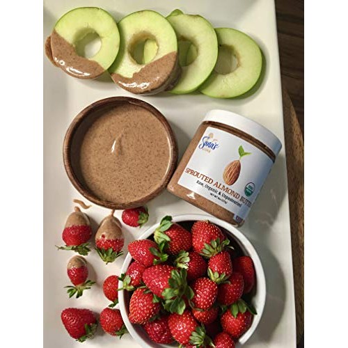 Sanas Kitchen Sprouted Stone Ground Raw Italian Almond Butter,