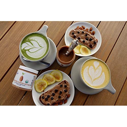 Sanas Kitchen Sprouted Stone Ground Raw Italian Almond Butter,