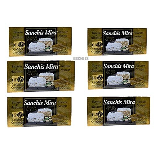 Sanchis Mira Turron De Alicante 7 Oz. Just Arrived From Spain. P