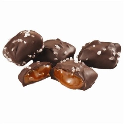 Sanders Fine Chocolate Sea Salt Dark Chocolate Caramels In Decor