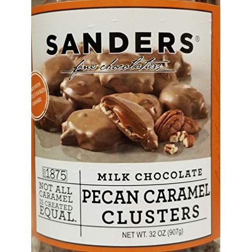 Sanders Milk Chocolate Pecan Caramel Clusters