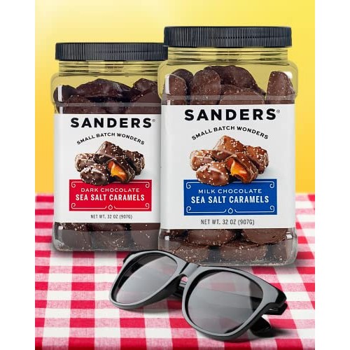 Sanders Original Small Batch Milk Chocolate Sea Salt Caramels Tu