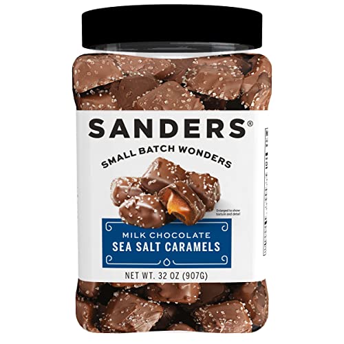 Sanders Original Small Batch Milk Chocolate Sea Salt Caramels Tu