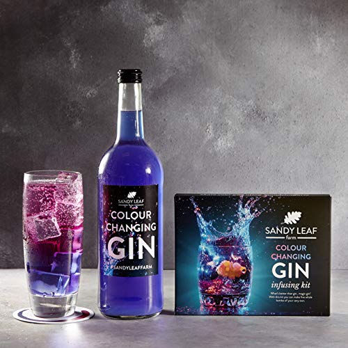 Colour Changing Gin Infusing Kit - Make A Whopping Five Bottles
