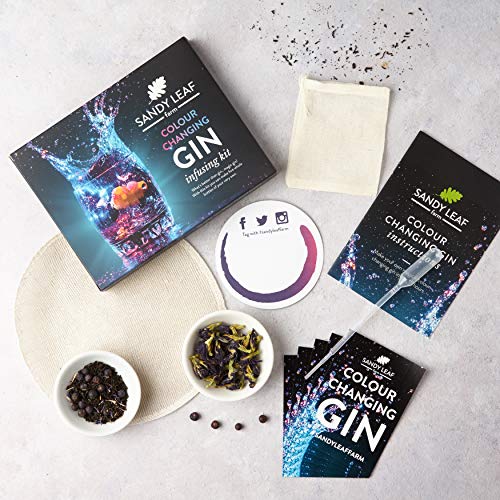 Colour Changing Gin Infusing Kit - Make A Whopping Five Bottles