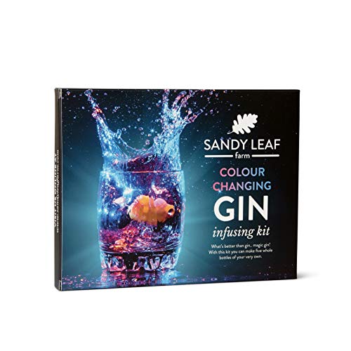 Colour Changing Gin Infusing Kit - Make A Whopping Five Bottles