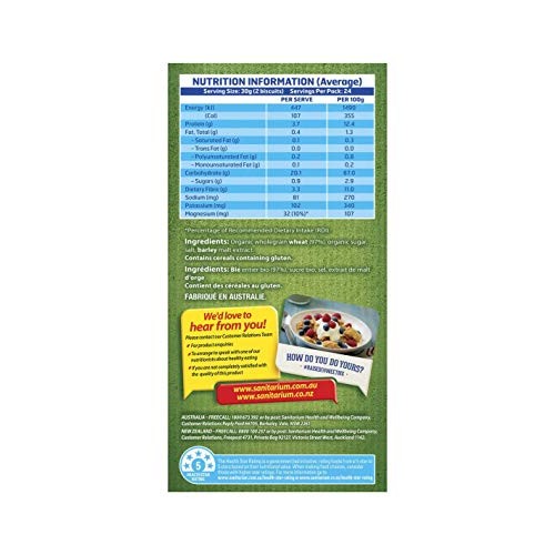 Sanitarium Health Food Company Organic Weetbix 750Gm