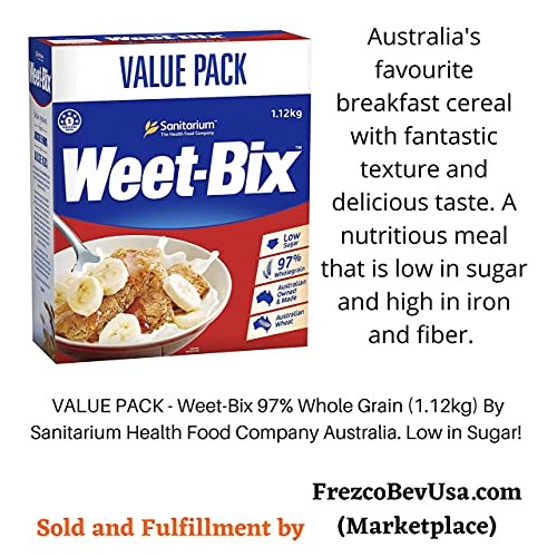 Value Pack - Weet-Bix 97% Whole Grain 1.12Kg By Sanitarium Hea