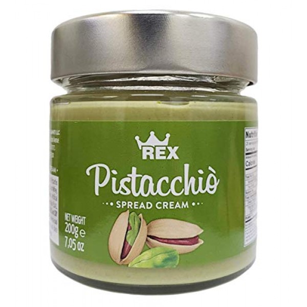 Rex Italian Cream Of Pistachio Nut Spread, 7.05 Ounce Pack Of 1