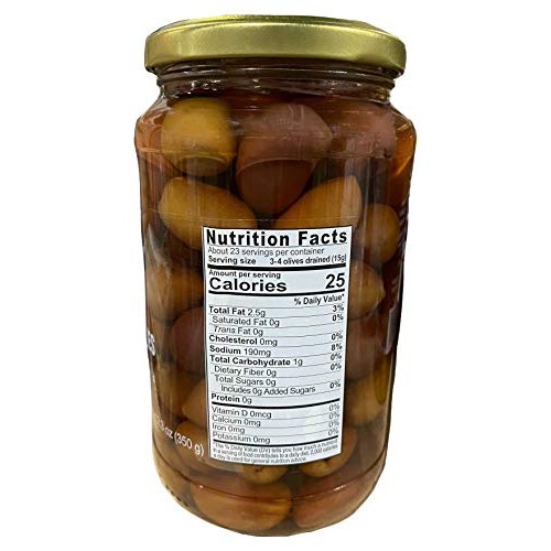 Sanniti Italian Kalamata Pitted Olives, 19.4 Oz 550 G