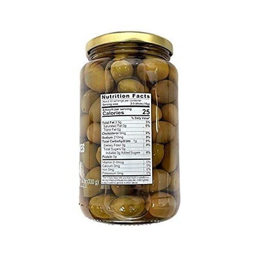Sanniti Picholine Olives Jar, 19.4 Oz 550G
