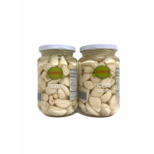 Sanniti Pickled Garlic, 13 Oz Pack Of 2