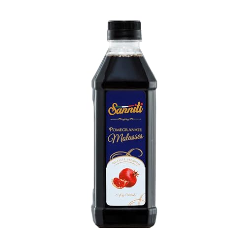 Sanniti Premium Pomegranate Molasses, 17 Fl Oz 500ml Pack of 2