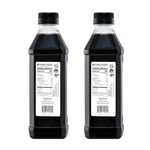 Sanniti Premium Pomegranate Molasses, 17 Fl Oz 500ml Pack of 2