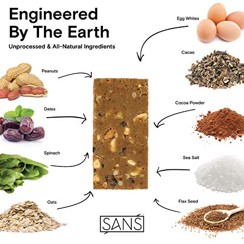 Sans Meal Replacement Protein Bar | All-Natural Nutrition Bar Wi