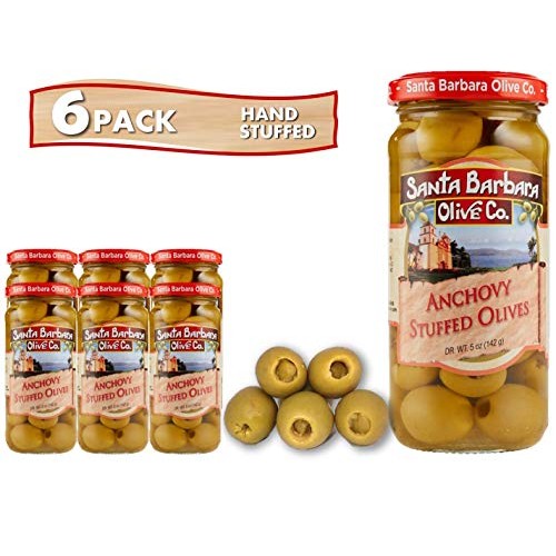 Santa Barbara Olive Co | Premium Individually Hand Stuffed | 6 P