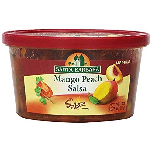 Santa Barbara, Peach Mango Salsa, 14 Oz X 2Pack Total 28Oz