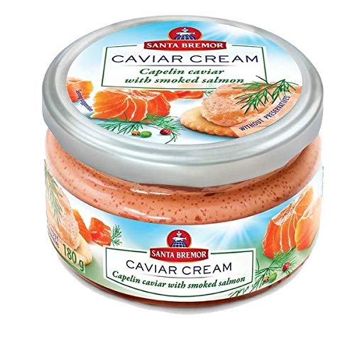 Capelin Caviar With Smoked Salmon