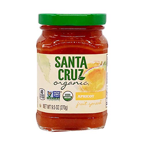 Santa Cruz Fruit Spread, Apricot, 9.5 Oz