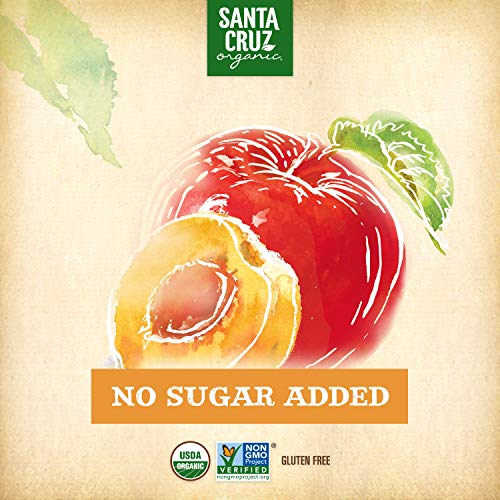 Santa Cruz Organic Apple Apricot Sauce, 6-4 Ounce Cups Pack Of 4
