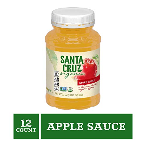 Santa Cruz Organic Apple Sauce, 23 Ounces Pack Of 12