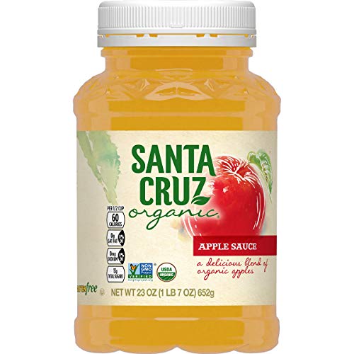 Santa Cruz Organic Apple Sauce, 23 Ounces Pack Of 12
