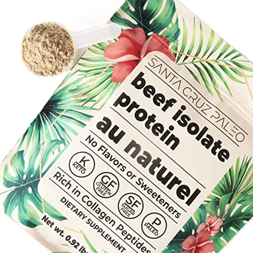 Santa Cruz Paleo Beef Isolate Protein Au Naturel