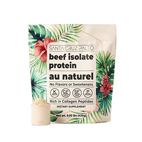 Santa Cruz Paleo Beef Isolate Protein Au Naturel