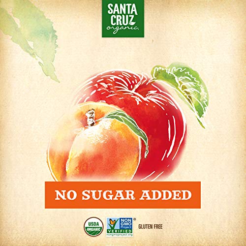 Santa Cruz Organic Apple Peach Sauce, 6-4 Ounce Cups
