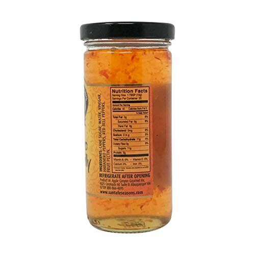 Santa Fe Seasons, Habanero Pepper Jelly, 10 Ounce