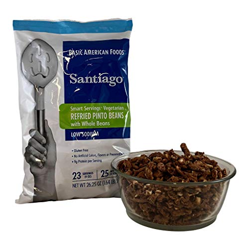 Santiago Low Sodium Dehydrated Vegetarian Refried Beans With Who