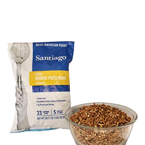 Santiago Traditional Refried Beans Smooth Beans Mix, Dehydrated