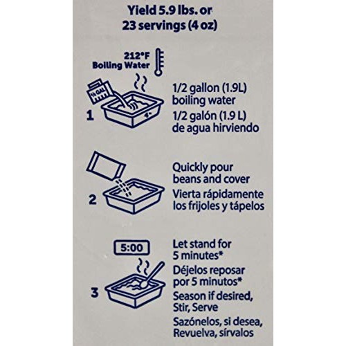 Santiago Traditional Refried Beans Smooth Beans Mix, Dehydrated