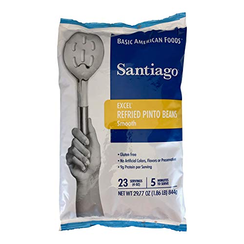 Santiago Traditional Refried Beans Smooth Beans Mix, Dehydrated