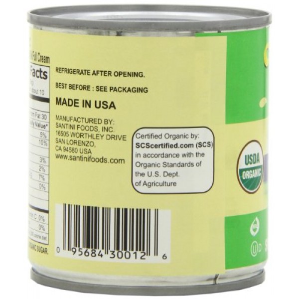 California Farm Condensed Milk Green, 14-Ounce Can Pack Of 6