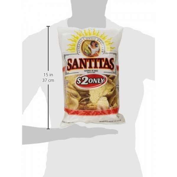 Santitas White Corn Tortilla Chips, 11 Ounce