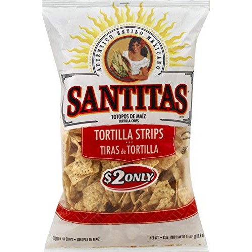Santitas Original Tortilla Chip Strip 11 Oz - 0028400625811, 11 Oz