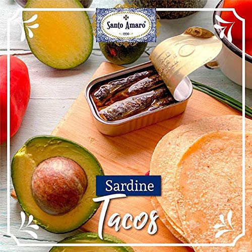 Santo Amaro European Wild Sardines In Olive Oil 3 Pack, 120G Ea