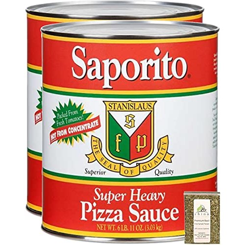 Saporito, Stanislaus Super Heavy Pizza Sauce, Chicago-Style Pizz