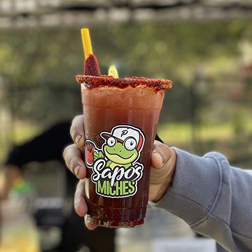 Sapos Miches Chamoy Rim Rimming Paste Sauce Candy Dip For Drink