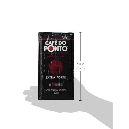 Caf Do Ponto Coffee, Extra Forte, 17.6-Ounce Packages Pack Of 4