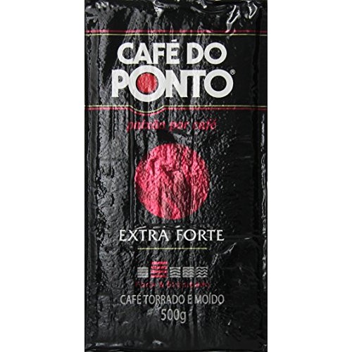 Caf Do Ponto Coffee, Extra Forte, 17.6-Ounce Packages Pack Of 4