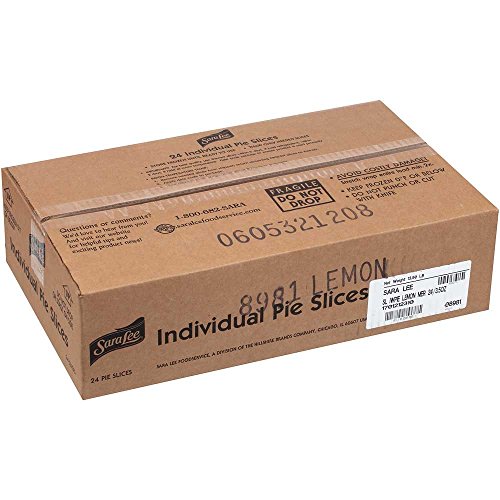 Sara Lee Lemon Meringue Pie Slice, 3.5 Ounce -- 24 Per Case.