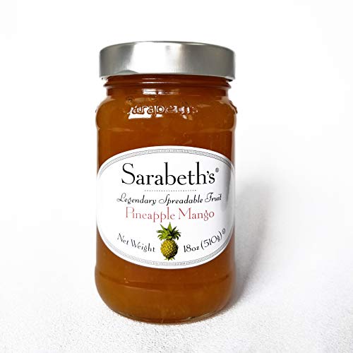 Sarabeths Fruit Spread Pineapple Mango, 18 Oz