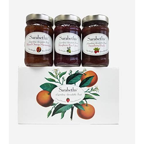 Sarabeths Legendary Spreadable Fruit - 3 Jar Gift Pack - Blood