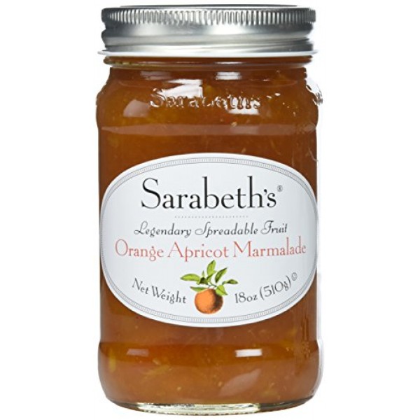 Sarabeths Legendary Orange-Apricot Preserves - 18 oz