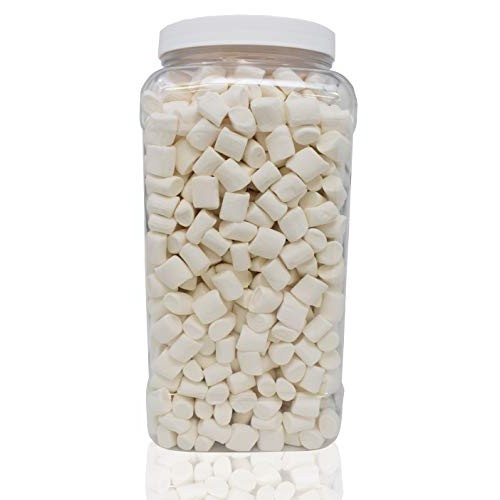 Dandies All Natural Vegan Mini Vanilla Marshmallows In Jar 3 Lb